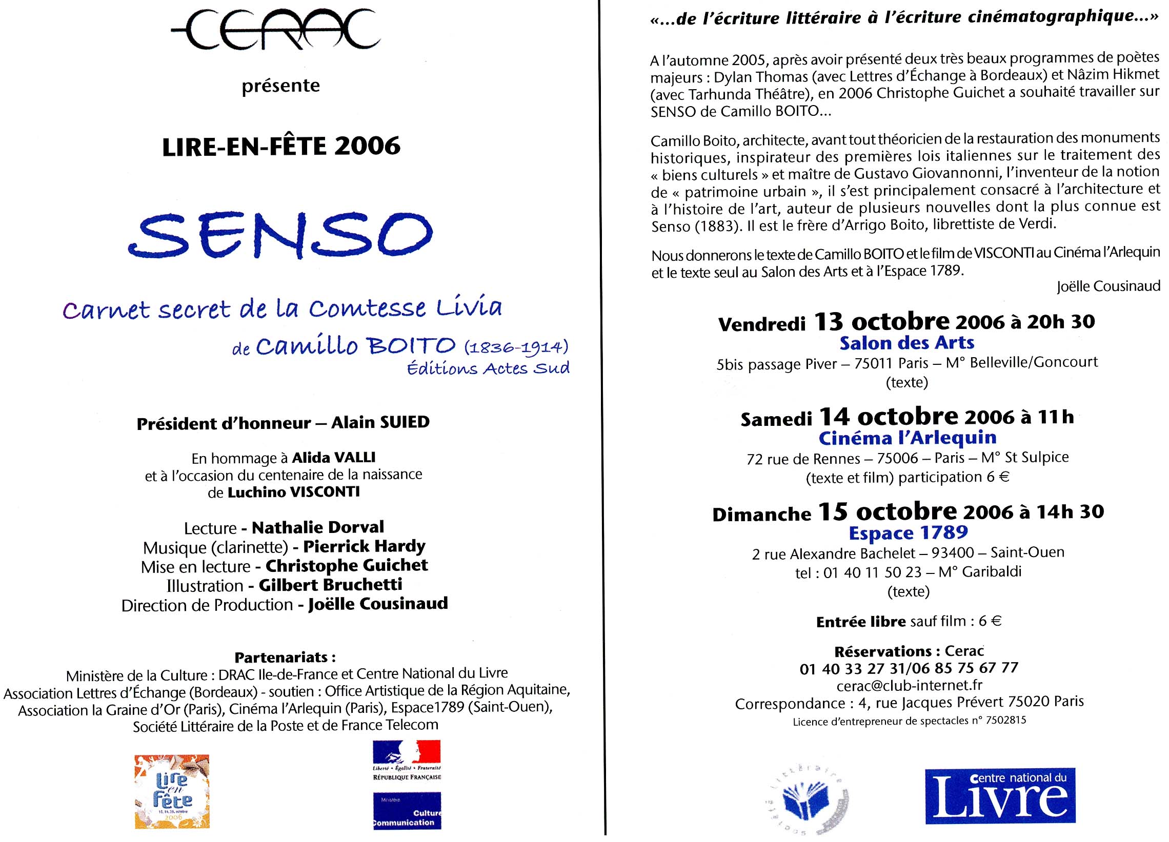 Senso texte